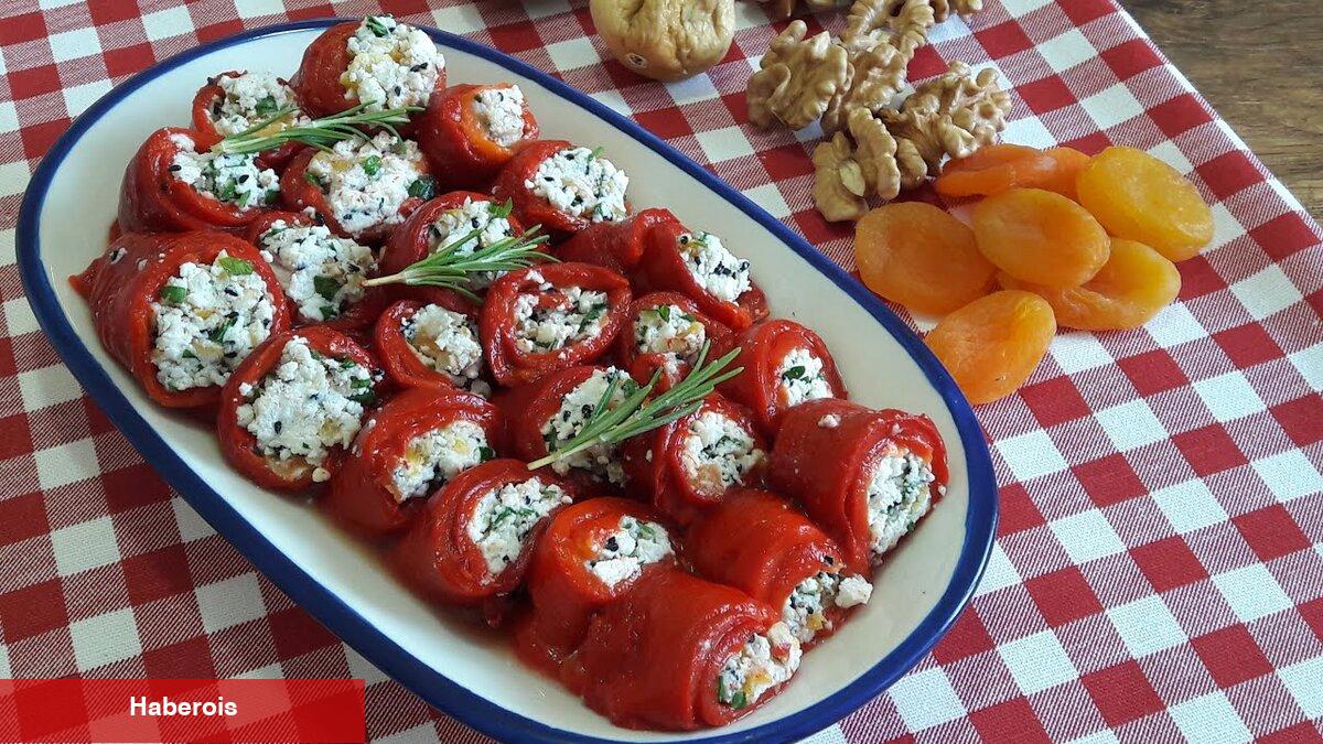 Hem hafif hem lezzetli: Peynir dolgulu biber sarma