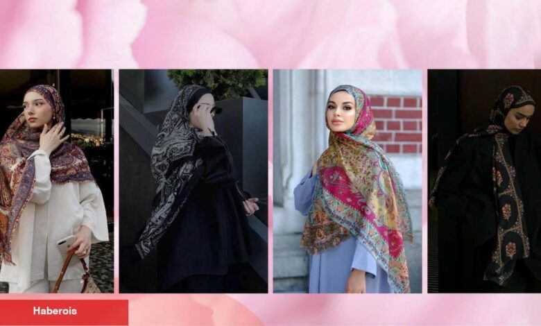 Hint ipeği şal modelleri ve fiyatları! Etnik desenli şal modelleri nelerdir?