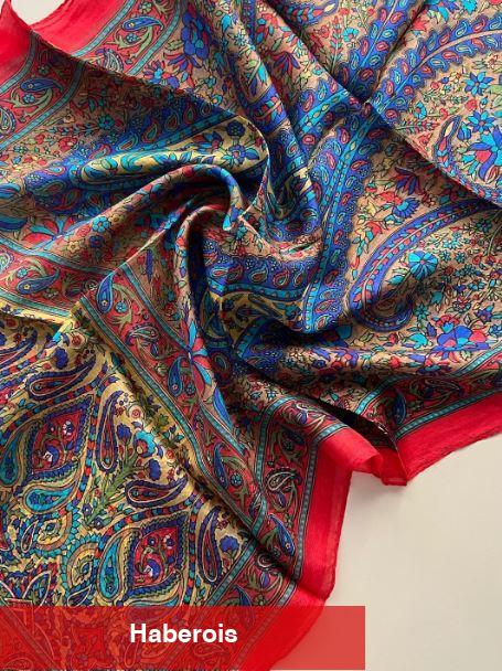 Hint ipeği şal modelleri ve fiyatları! Etnik desenli şal modelleri nelerdir?