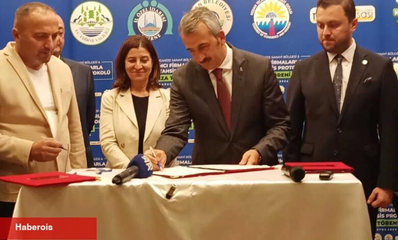 Keşan OSB’de 3 firma ile ön tahsis prtokol imzalandı