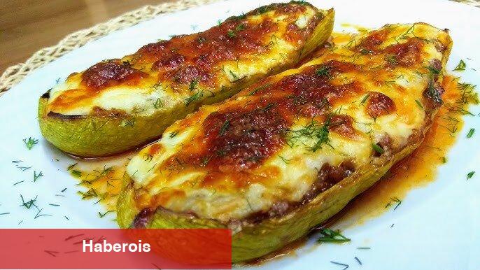 Lezzetli ve hafif: Fırında kıymalı kabak