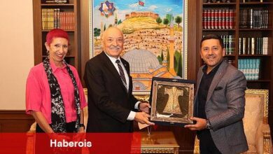 Paraguay'ın Ankara Büyükelçisi Ceferino Adrian Valdez Peralta, Nevşehir Belediye Başkanı Rasim Arı'yı ziyaret etti.
