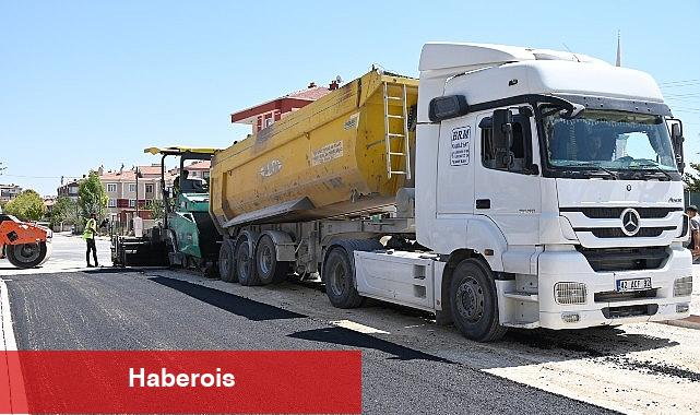 Selçuklu Belediyesi Asfalt Çalışmalarını Sürdürüyor