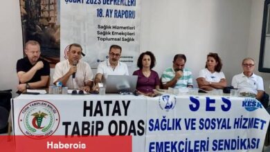 SES ve TTB Deprem Raporunu Açıkladı