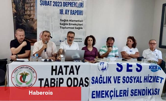 SES ve TTB Deprem Raporunu Açıkladı - Haberois SES ve TTB Deprem Raporunu Açıkladı