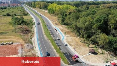 Stat bağlantı yolunda çevre düzenlemesi
