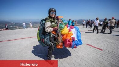 "Take Off Bilecik" yamaç paraşütü etkinliğinde 110 atlet uçuş yaptı