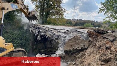 Tatarahmet Köyü Köprüsü yıkıldı, yenisi yapılıyor