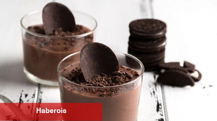 Tatlı krizine son: Konut imali çikolata mousse tanımı