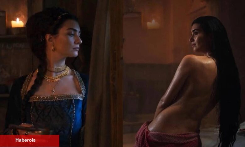 Tuba Büyüküstün'den yatak pozları, bu sefer dergiye soyundu