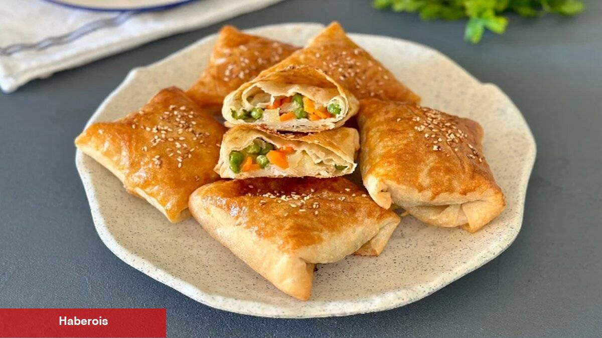Zerzevat severler için: Bezelyeli börek - Haberois Zerzevat severler için: Bezelyeli börek
