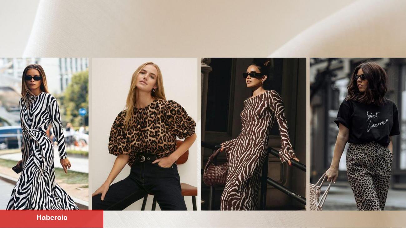 2024 trendi leopar ve zebra desenli kıyafetler için kombin önerileri! Animal Print ne demek?