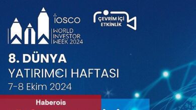8. Dünya Yatırımcı Haftası 7-8 Ekim'de…!