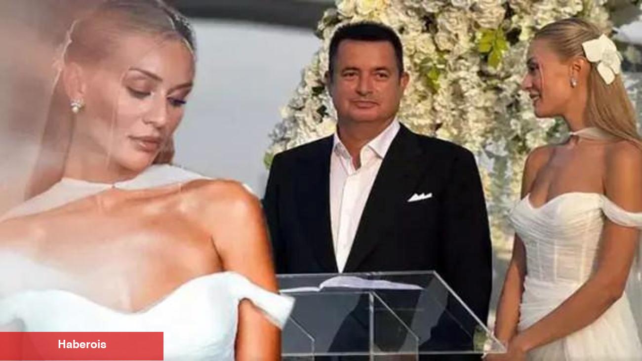 Acun Ilıcalı ve Ayça Çağla Altunkaya düğününde gelinliğin pahası olay oldu! Yorumlar yıkılıyor