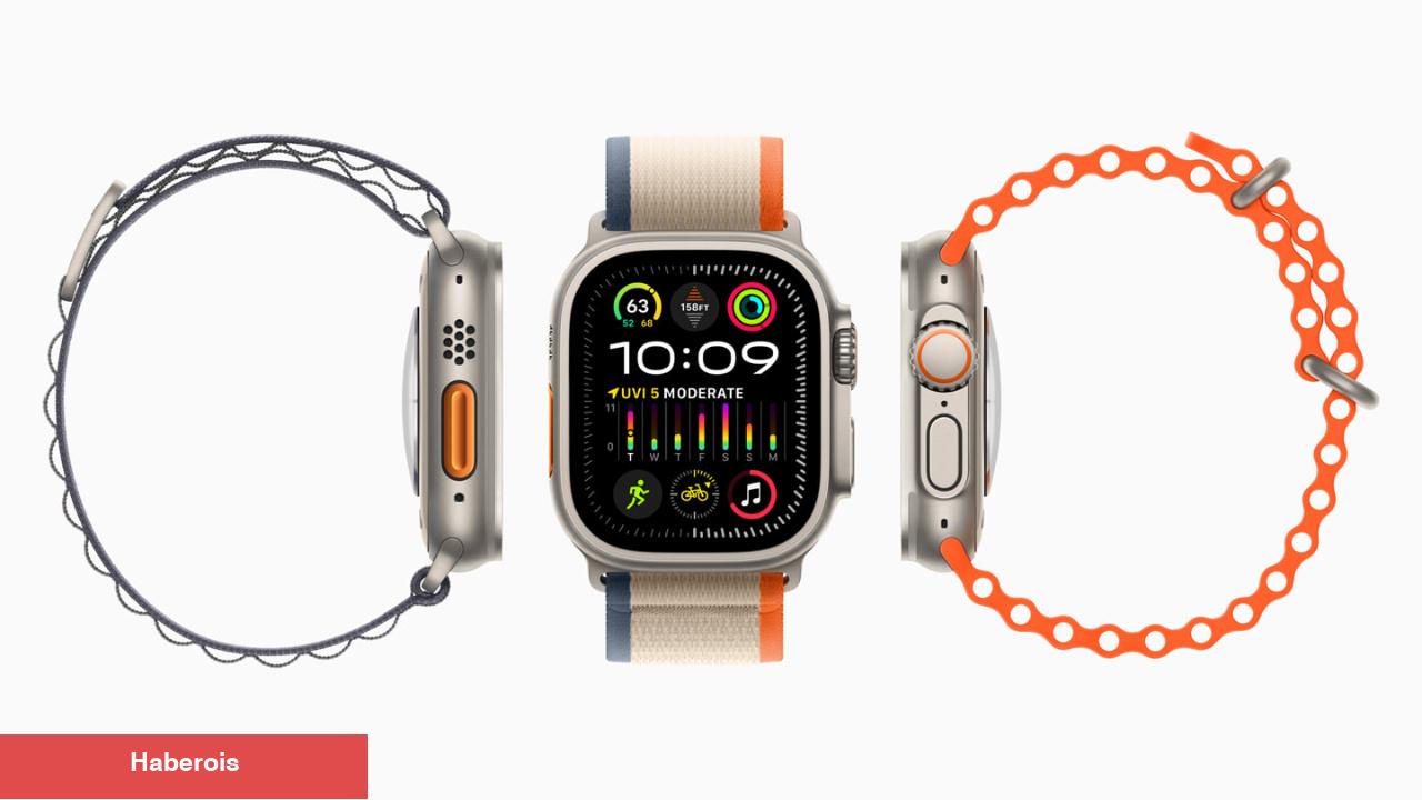 Apple Watch Ultra 2 yenilenen özellikleri ve yeni renk seçenği ile tanıtıldı