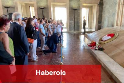 ATA Parti Genel Başkanı Atatürk’ü Türk töresine göre selamladı!