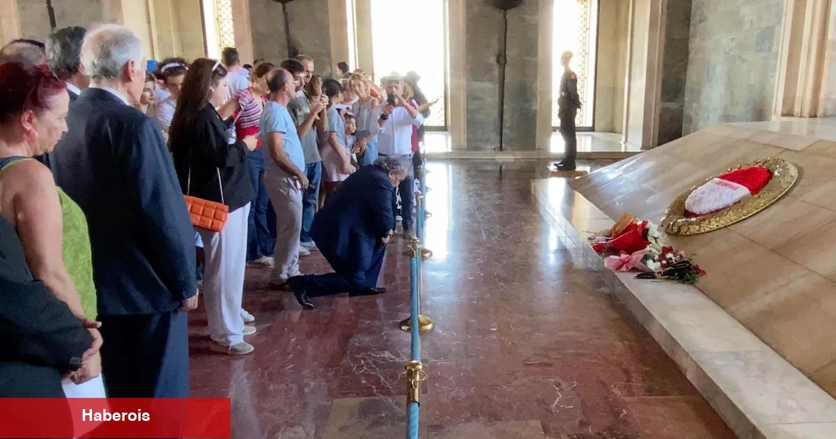 ATA Parti Genel Başkanı Atatürk’ü Türk töresine göre selamladı!