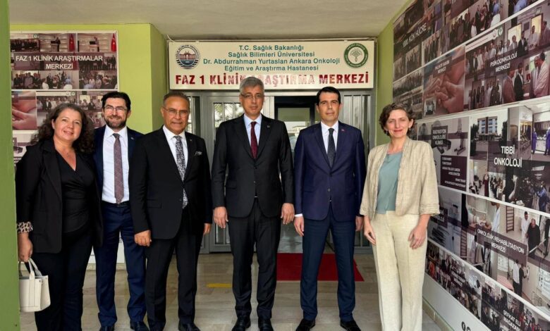 Bakan Memişoğlu, Ankara Onkoloji Hastanesi’ni Ziyaret Etti - Haberois Bakan Memişoğlu, Ankara Onkoloji Hastanesi’ni Ziyaret Etti