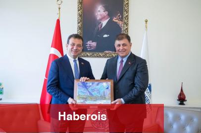 Başkan Tugay, İmamoğlu’nu ağırladı