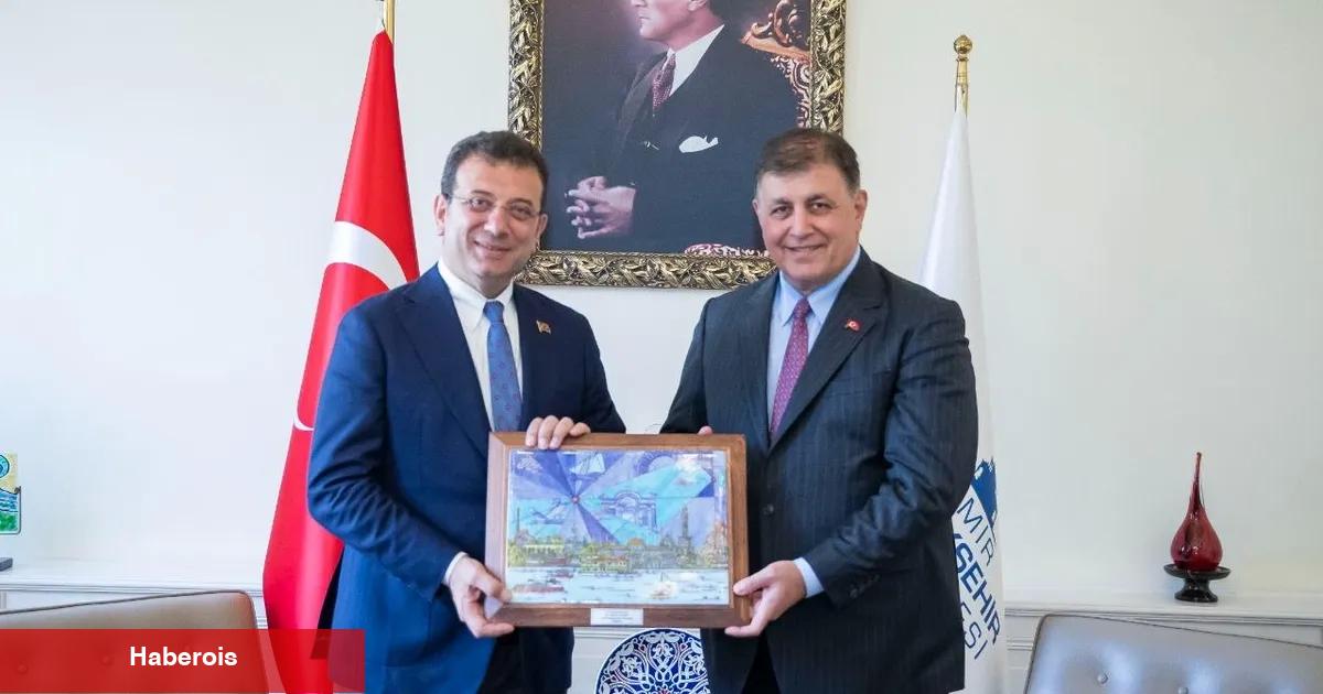 Başkan Tugay, İmamoğlu’nu ağırladı