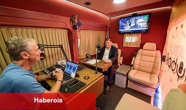 Başkan Tugay, Kafa Radyo'ya konuk oldu "İzmir Büyükşehir Belediyesi'nin vergi ve SGK borcu yok" - Haberois Başkan Tugay, Kafa Radyo'ya konuk oldu "İzmir Büyükşehir Belediyesi'nin vergi ve SGK borcu yok"