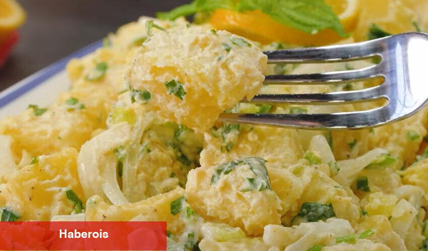 Bavyera yordamı lezzetli patates salatası!