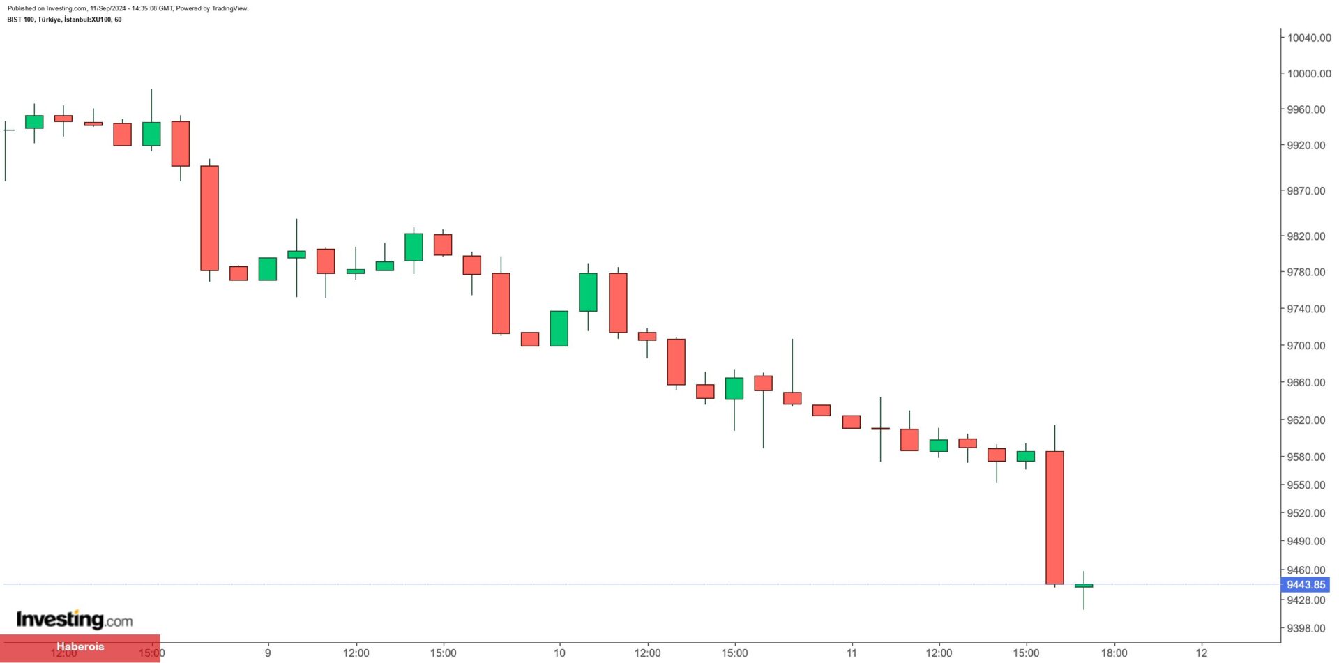 Borsa İstanbul’da bugün en çok kazandıran ve kaybettiren hisseler
