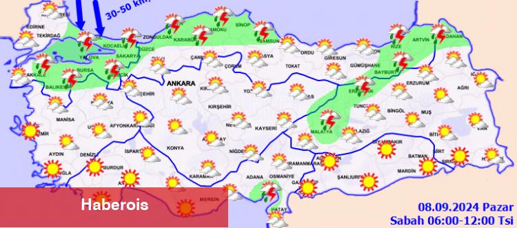 Bugün şemsiyeniz yanınızda bulunsun!