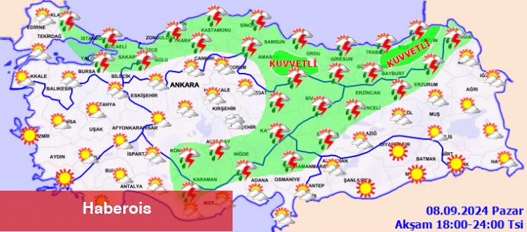 Bugün şemsiyeniz yanınızda bulunsun!