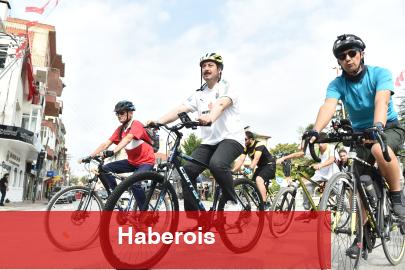 Bursa Yenişehir'de pedallar kurtuluşa çevirildi