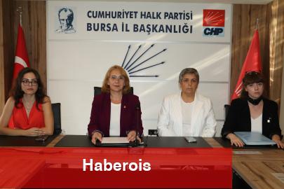 Bursa'da CHP'li kadınlardan sert tepki!