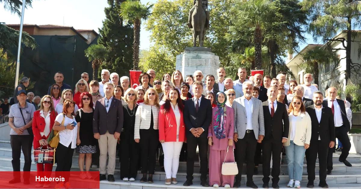 Bursa’da CHP'nin 101. kuruluş yıl dönümü kutlandı