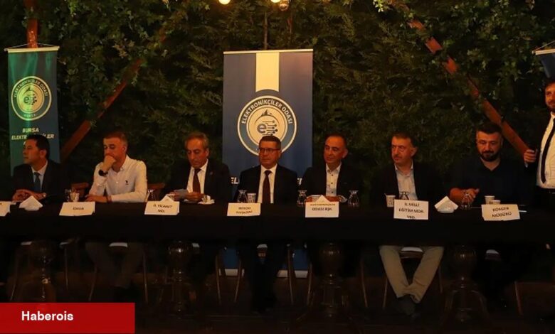 Bursa'da Elektronikçiler Odası'ndan mesleki ve sektörel buluşma