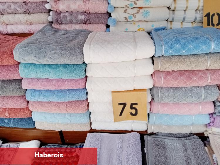 Coğrafi işaret tescili alan Bursa havlusu turistlerin yoğun ilgisini çekiyor
