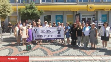 Edirne Kadın Platformu’ndan Narin Güran protestosu