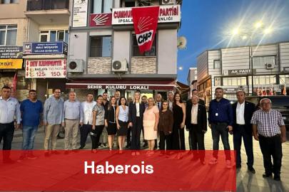 Edirne'de CHP İl Başkanı Taybıllı İpsala İlçe başkanlığını ziyaret etti
