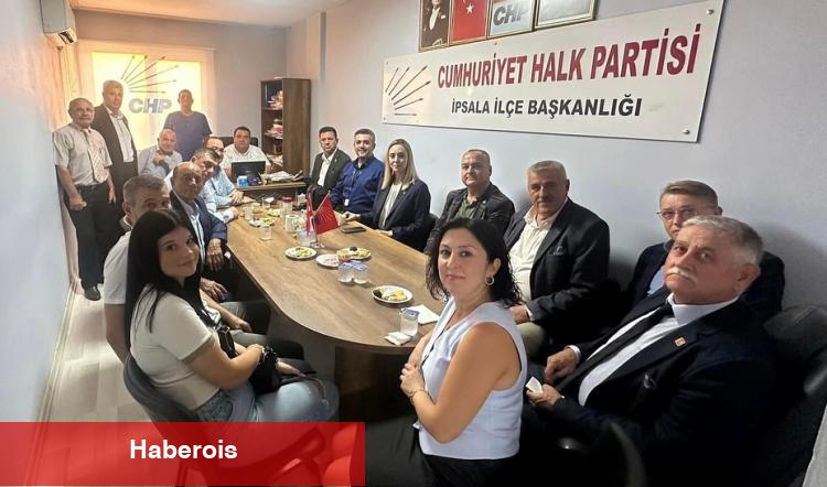 Edirne'de CHP İl Başkanı Taybıllı İpsala İlçe başkanlığını ziyaret etti