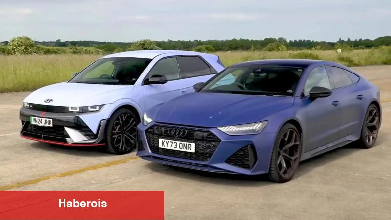 Efsanevi RS7, Drag Yarışında Ioniq 5 N ile Karşı Karşıya Geldi [Video]