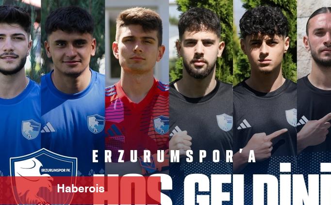 Erzurumspor'dan 6 destek - Haberois Erzurumspor'dan 6 destek