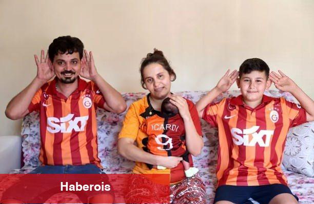 Fanatik Galatasaraylı çiftin çocuklarına koyduğu isim 'yok artık' dedirtti!