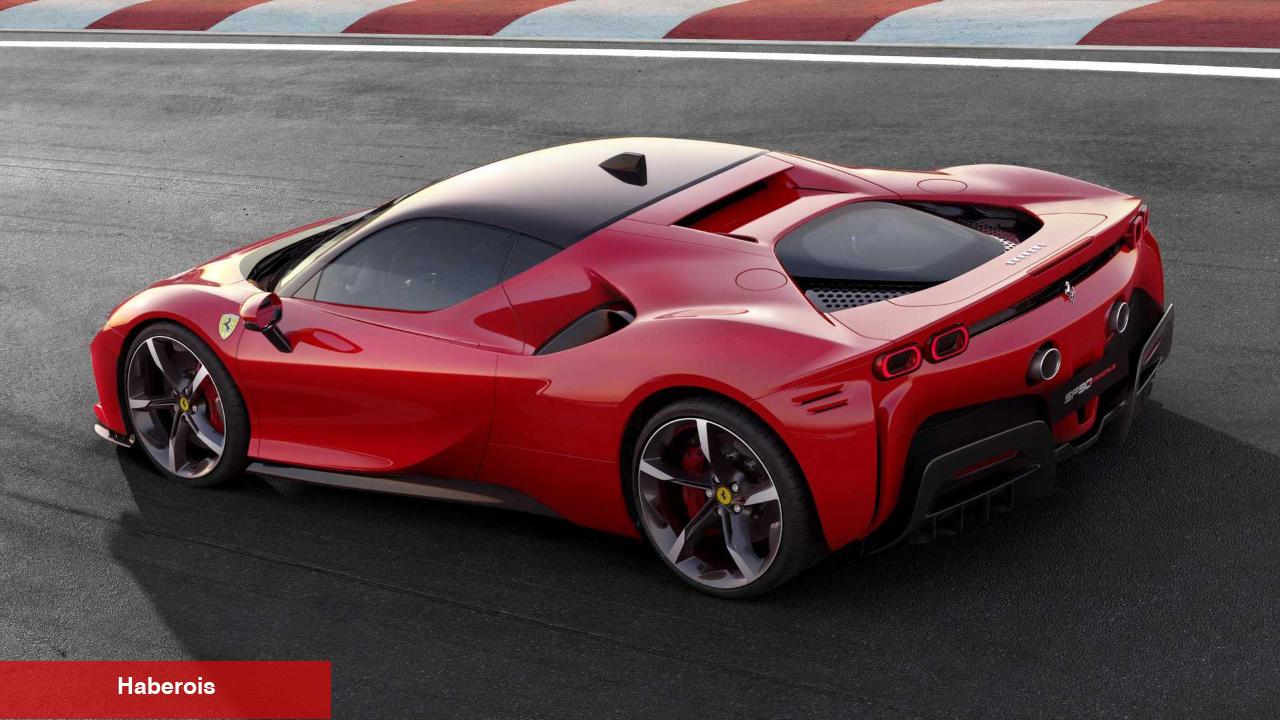Ferrari'nin birinci elektrikli arabası görüntülendi, işte tasarımı ve fiyatı