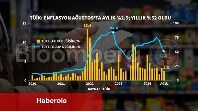 Grafiklerle Ağustos ayı enflasyonu