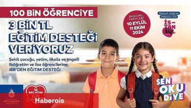 İBB'nin şehit çocuğu, yetim, öksüz ve engelli öğrencilere verdiği 'Sen Oku Diye' eğitim desteğine başvurular bugün başladı