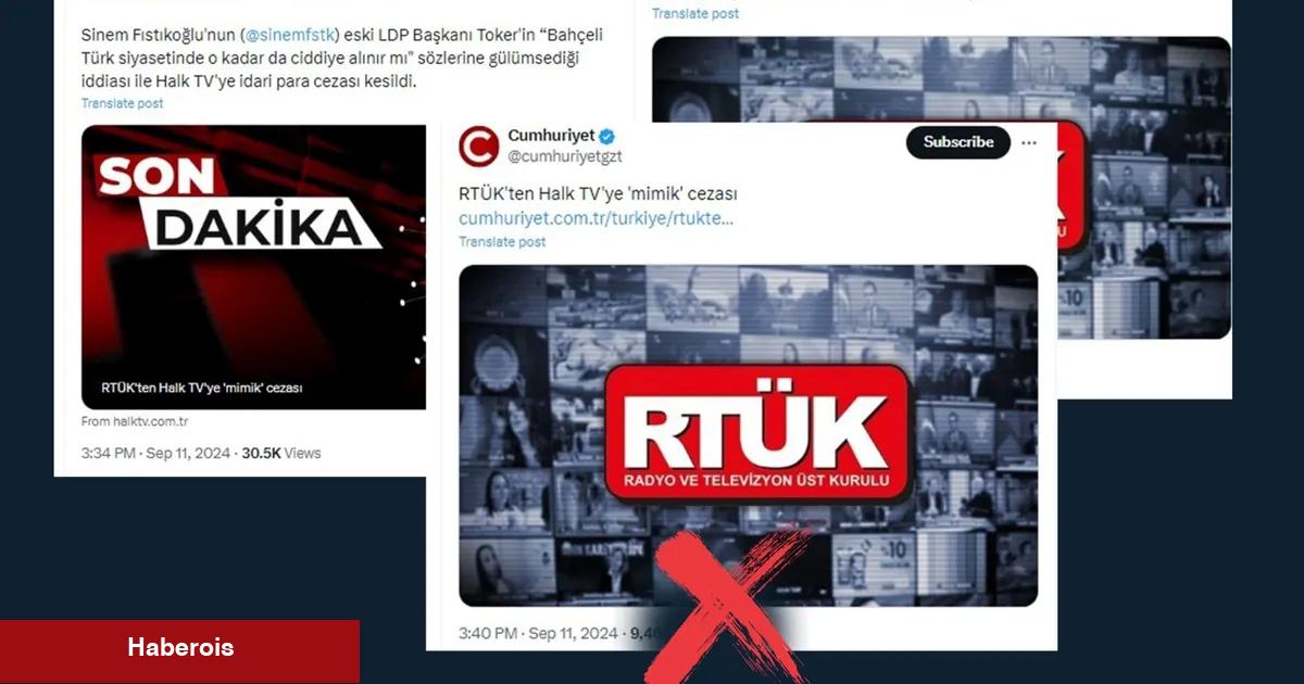 İletişim'den 'mimik' iddiasına açıklık