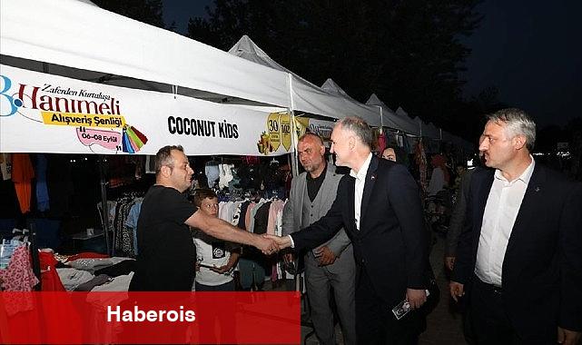 İnegöl'de 3 Gün 3 Gece Sürecek Hanımeli Alışveriş Şenliği Başladı - Haberois İnegöl'de 3 Gün 3 Gece Sürecek Hanımeli Alışveriş Şenliği Başladı