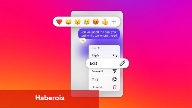 Instagram DM kutusuna yeni özellikler geldi: Artık çok daha renkli
