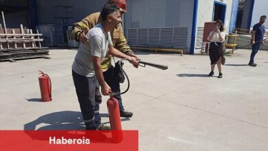 İtfaiyeden acil durum ekiplerine eğitim