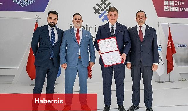 İzmir İnovasyon ve Teknoloji ilklerin şirketi oldu "Bu sertifika İzmir'i teknoloji kenti yapma hedefimizin şeref belgesidir" - Haberois İzmir İnovasyon ve Teknoloji ilklerin şirketi oldu "Bu sertifika İzmir'i teknoloji kenti yapma hedefimizin şeref belgesidir"