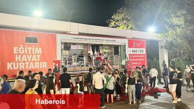 Karşıyaka Belediyesi'nden fuar ziyaretçilerine deprem eğitimi