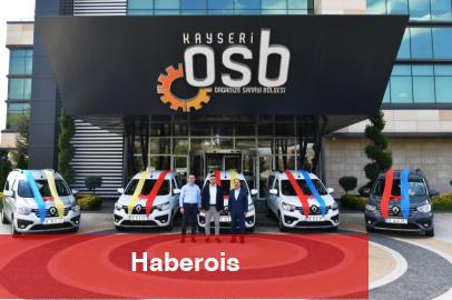 Kayseri OSB araç filosuna 5 yeni hizmet aracı eklendi